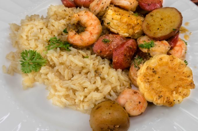 Sheet Pan Shrimp Boil