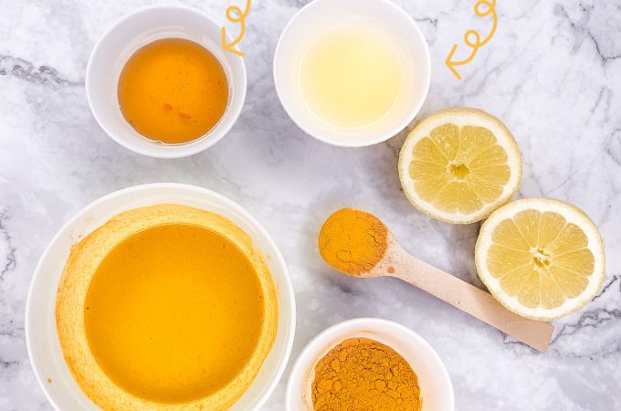 3 Ingredient DIY Brightening Turmeric Face Mask